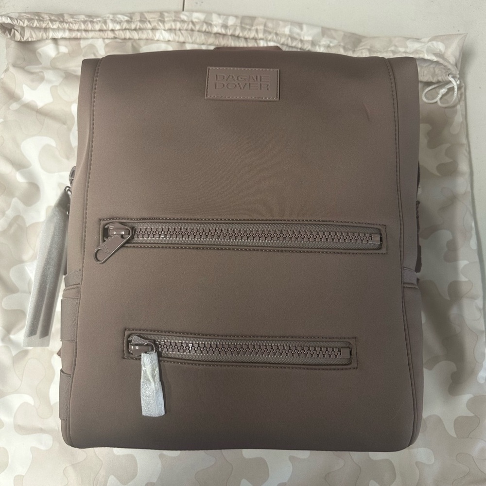 Dagne Dover Large Indi Diaper Backpack in color Dune - Picture 4 of 6